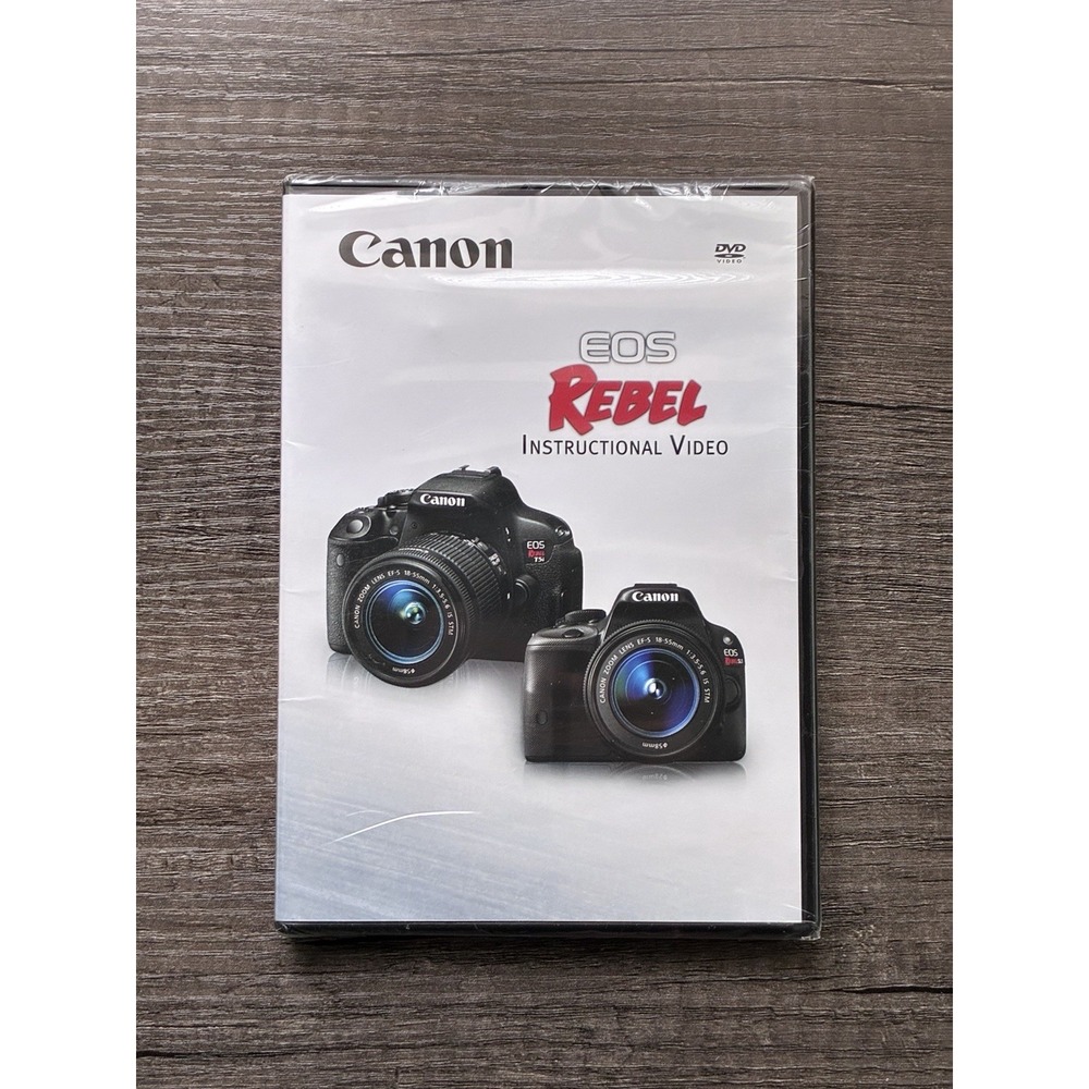 Canon EOS Rebel T5i 700D Instructional Manual DVD Training Guide DVD Sealed